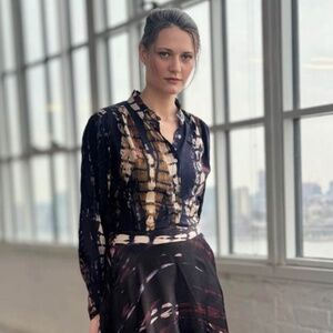 Raag Tie Dye Button Up